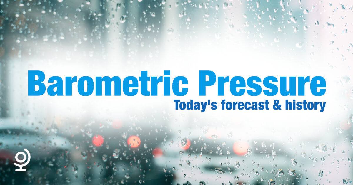 Cities — See current barometric pressure near you